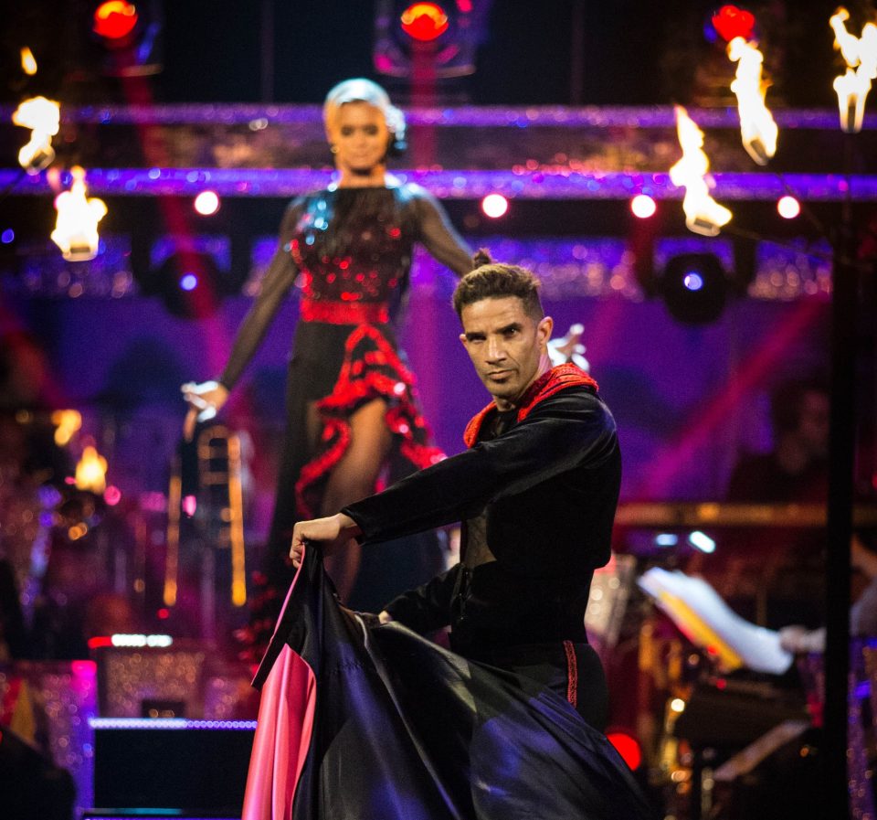  David James was second from bottom on Strictly