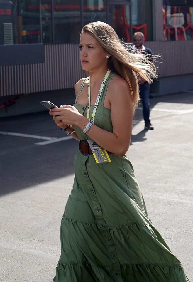  The model regularly posts pictures of her travels