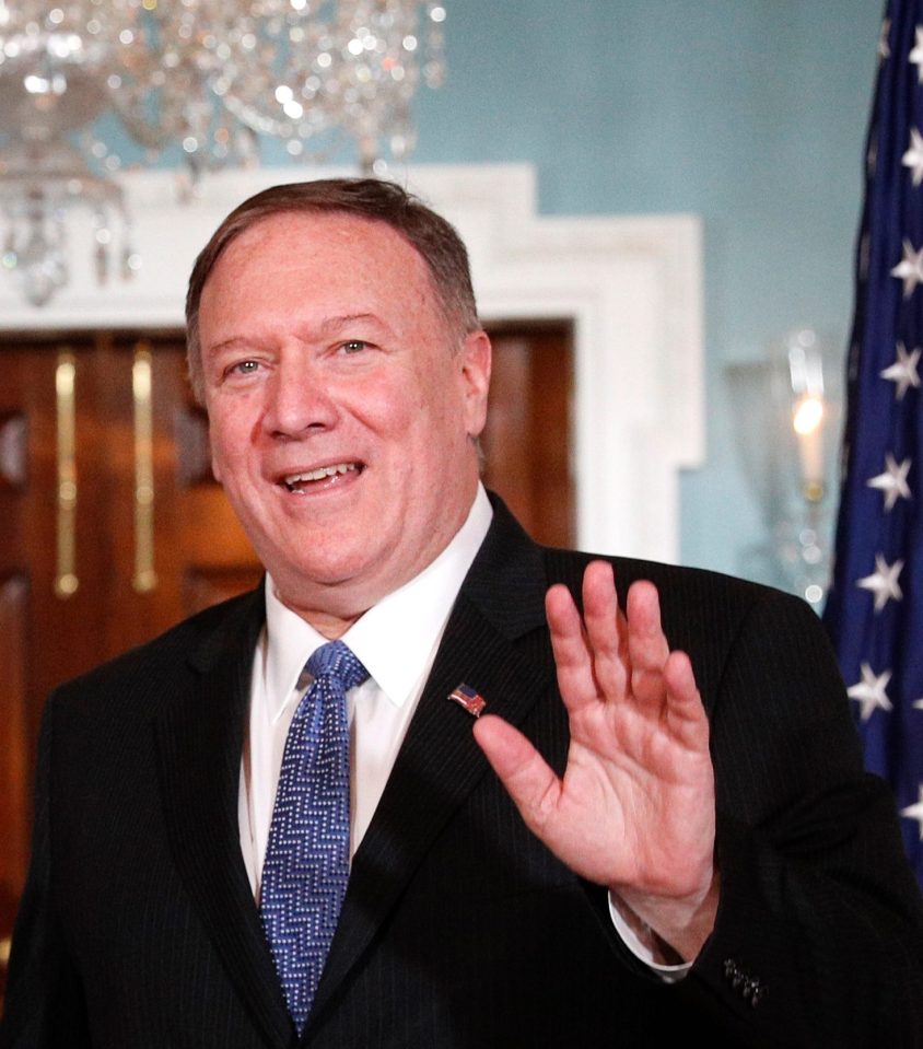  US Secretary of State Mike Pompeo wants to make sure no ISIS supports get to America