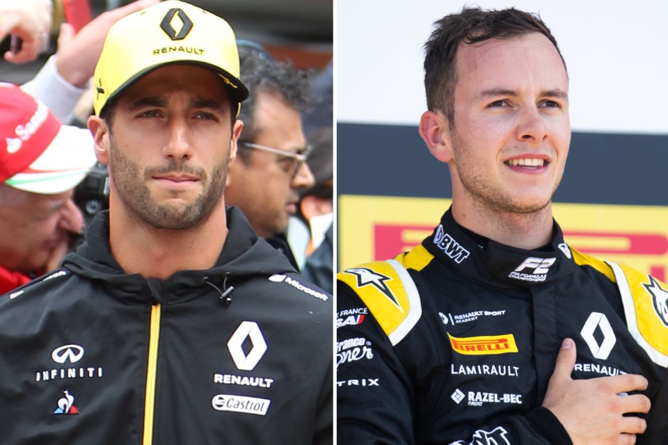  Daniel Ricciardo (left) said no one wanted to race after the tragic death of Anthoine Hubert