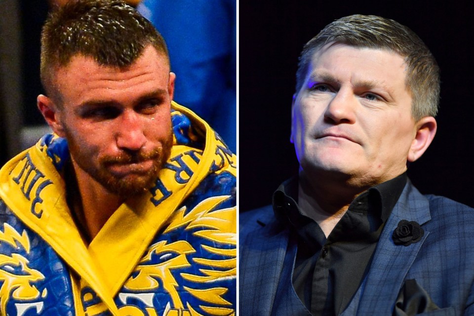  Vasiliy Lomachenko needs to find a serious opponent to cement his legacy, warned Ricky Hatton