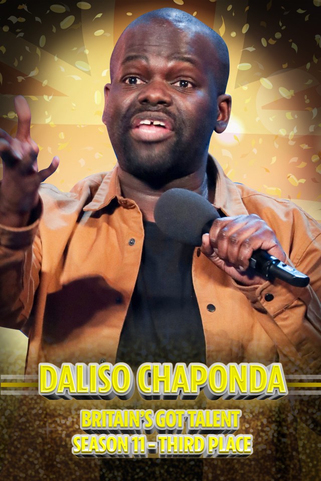 Daliso Chaponda returned for Britain's Got Talent: The Champions