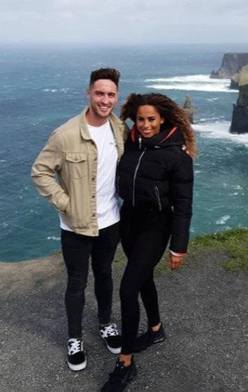  The pair looked in love when she visited Greg in Ireland