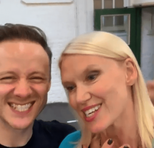  Anneka said she was 'buzzing' about dancing with Kevin