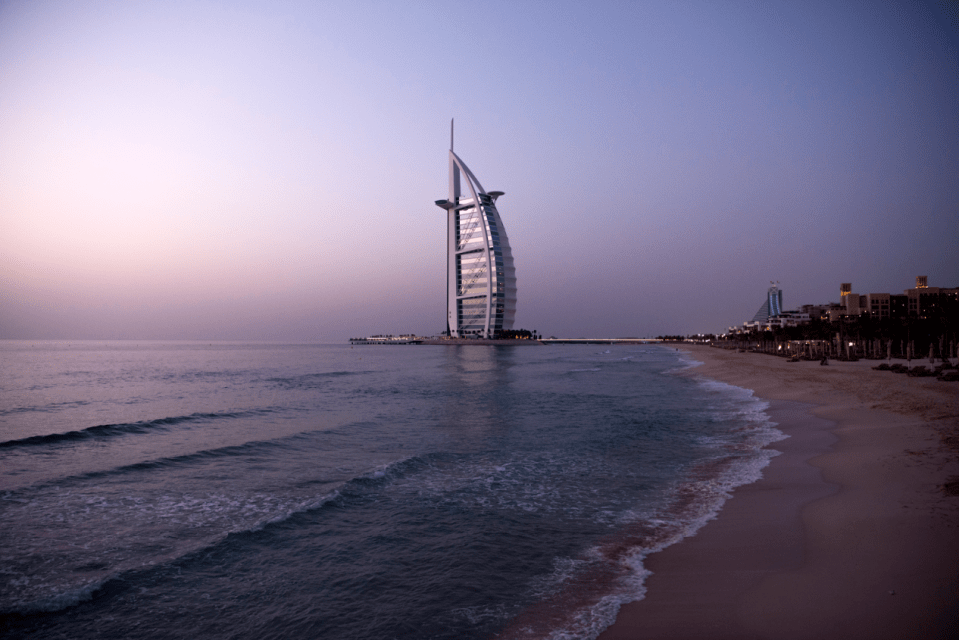  The Burj Al Arab hotel is one of the world’s most iconic buildings