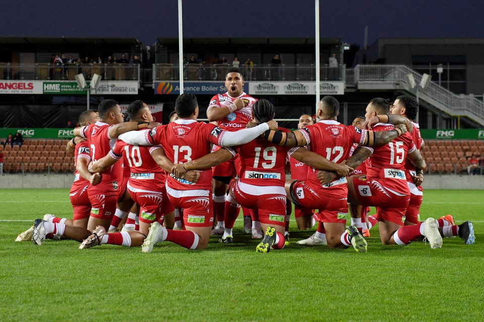  Tonga were up for a huge effort after a rousing Sipi Tau