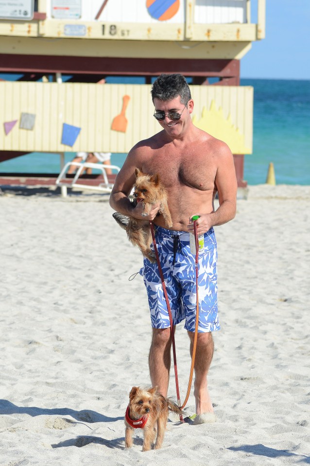  Pop singer Sinitta said she feared for Simon's dogs Squiddly and Diddly