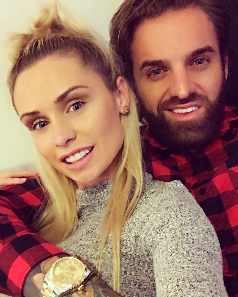  Aaron Chalmers reunited with his girlfriend before announcing their baby news