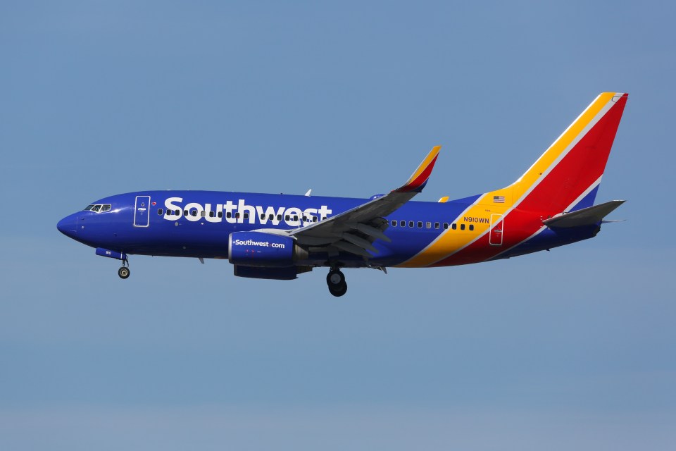 Southwest Airlines are among those affected