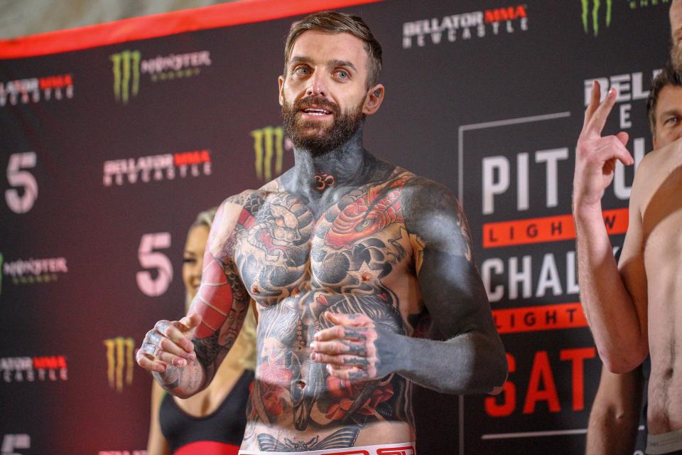  Aaron is now a MMA fighter after quitting Geordie Shore