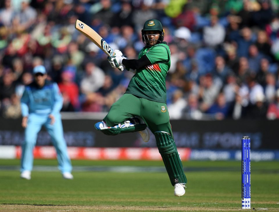 Al Hasan scored 121 runs against England at the Cricket World Cup but was overlooked in the draft for The Hundred