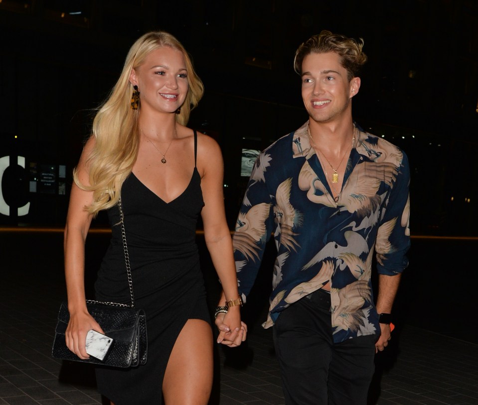 Saffron Barker and AJ Pritchard 