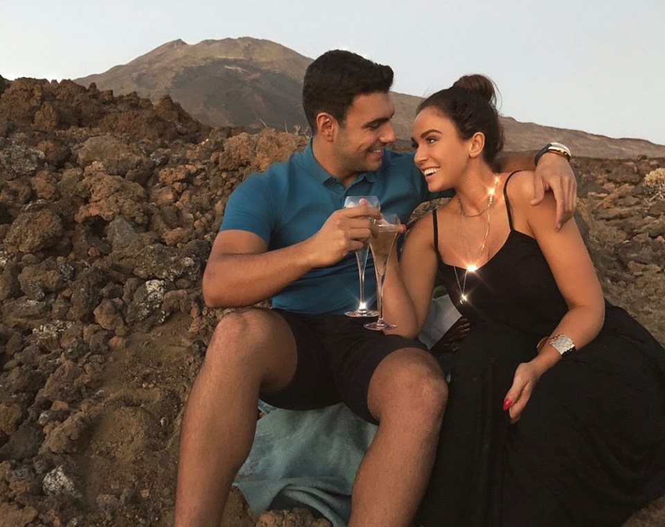  The pair love to travel together and moved in with each other after just six months