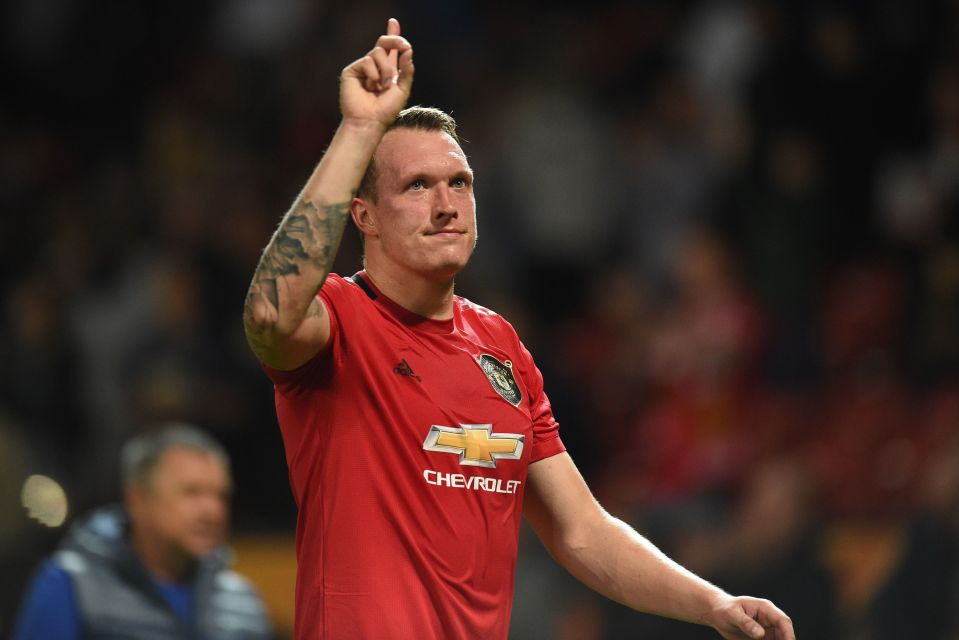  Manchester United's Phil Jones finished in top spot in the online poll ran by Marca