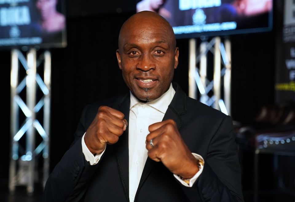 Nigel Benn is another 50-plus former fighter who is making a return to boxing