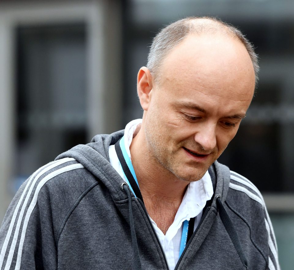 Boris Johnson’s de facto chief of staff Dominic Cummings