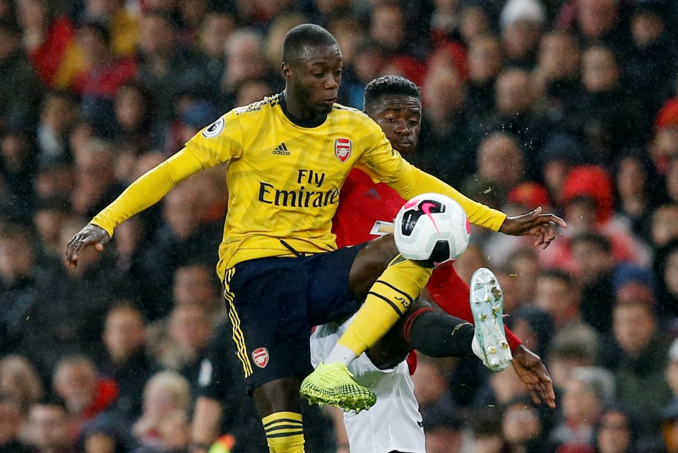  £72m Nicolas Pepe is yet to make an impact for the Gunners