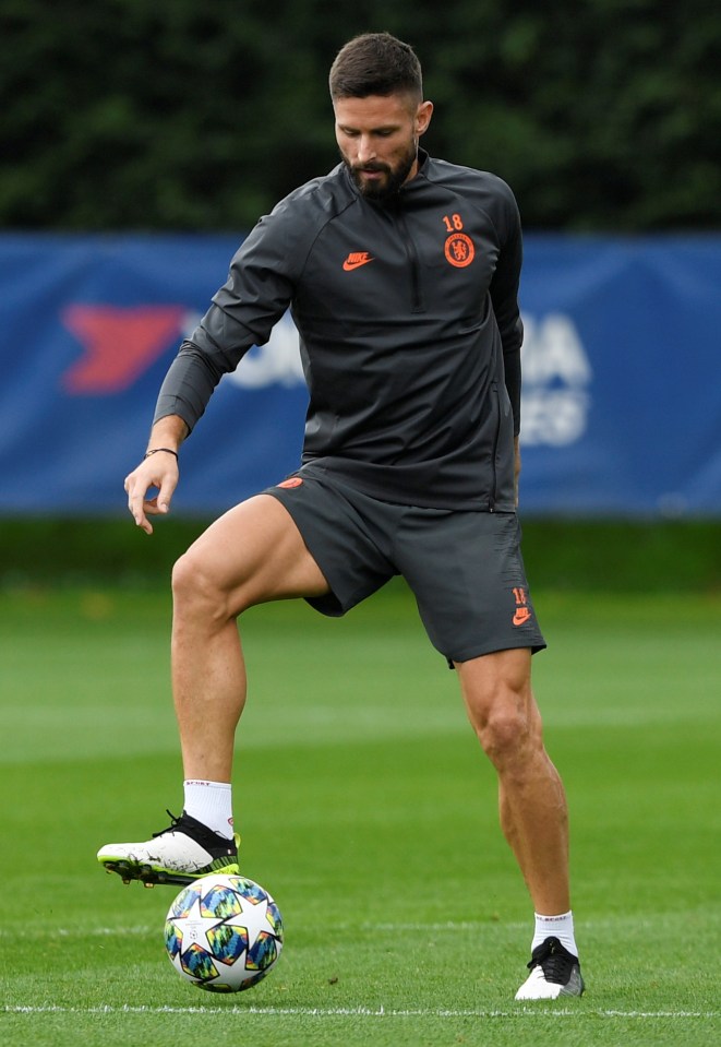  Giroud missed Chelsea's victory over Brighton through illness