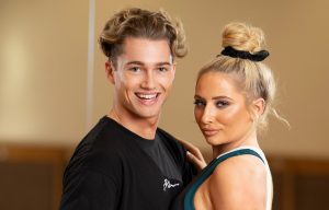 Saffron Barker and AJ Pritchard