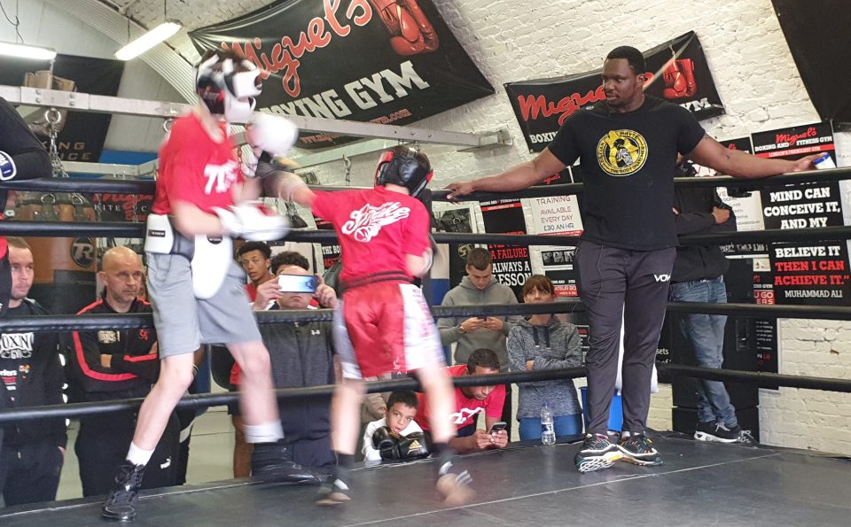 Brixton heavyweight Dillian Whyte wants to inspire people to take up boxing after the sport saved him