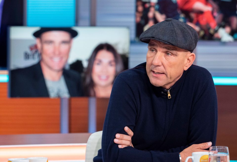  Vinnie said his late wife wanted him to take part in the show