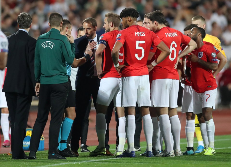  England's senior side was subject to vile abuse from Bulgaria fans on Monday night