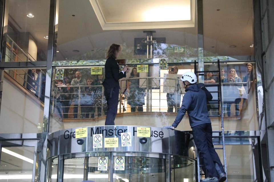 The Extinction Rebellion co-founder was arrested this morning