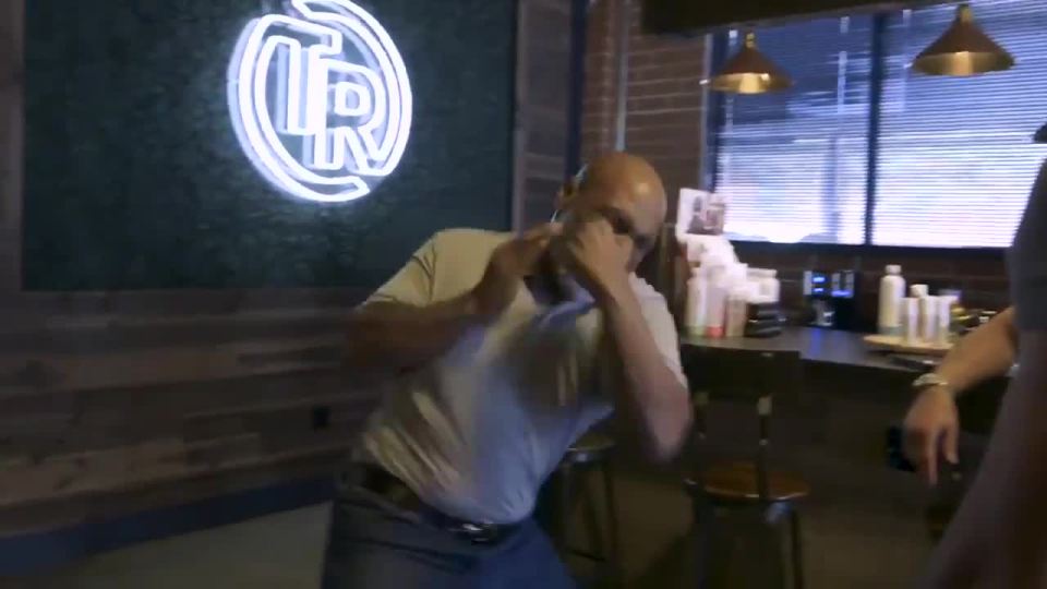  Mike Tyson showed he has still got it when it comes to boxing skills