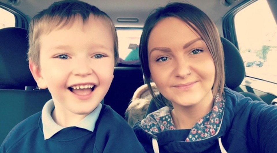  Mum-of-two Abigail says the unpredictable flare ups put a strain on family activities as she is often too ‘anxious’ in case he has a reaction