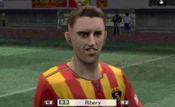  The FIFA 20 character still was nowhere near as bad as the one on Pro Evo Soccer 06