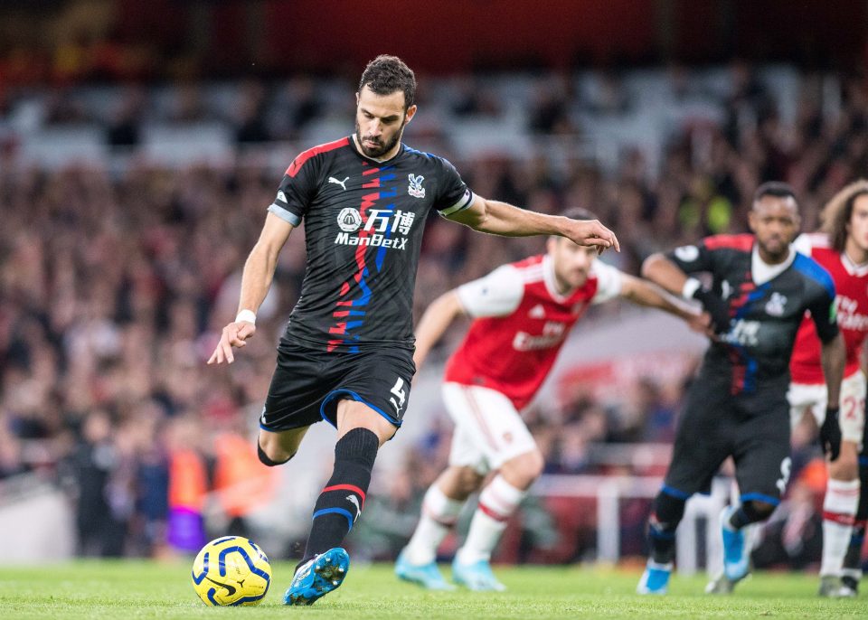  Luka Milivojevic fired Palace back into the game from the spot