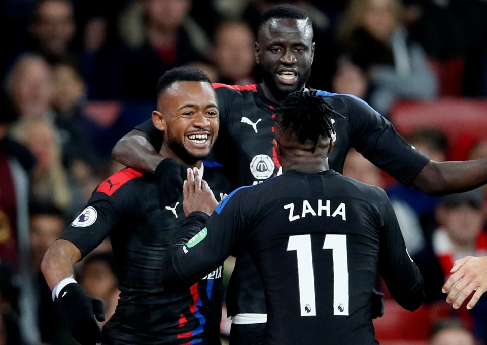  Jordan Ayew's second half header salvaged a point for Palace