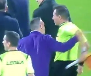  Ribery has been hit with a three-match ban for shoving a linesman