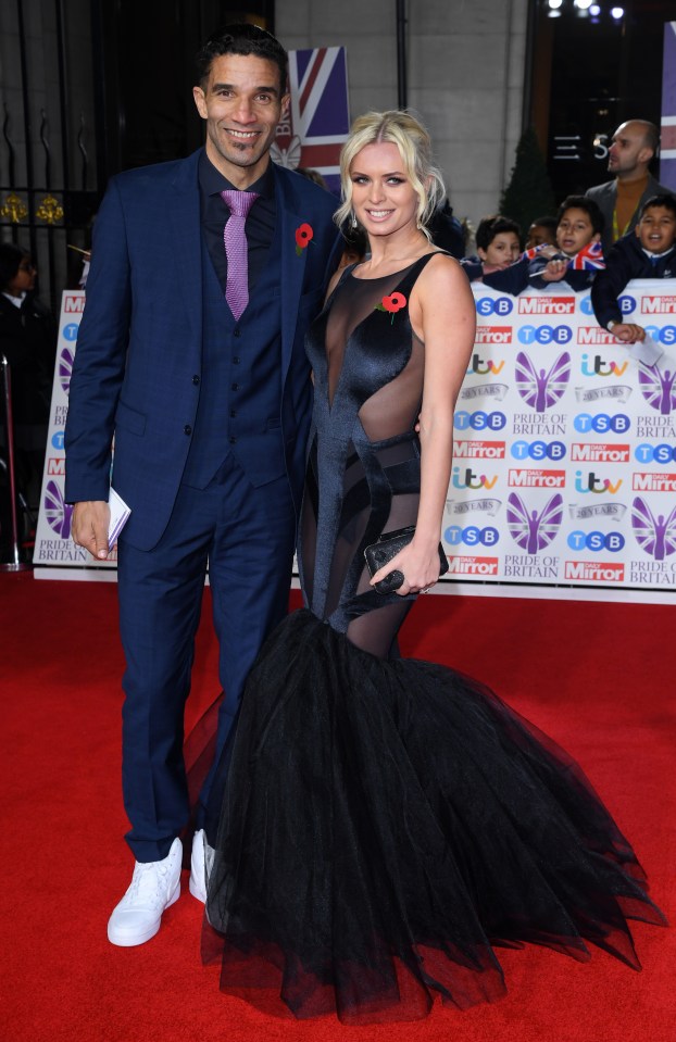  David James and Nadiya Bychkova arrived at Pride Of Britain together this evening