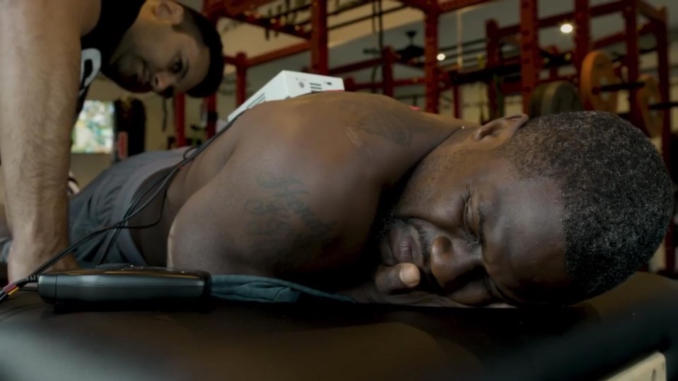 Hart has been in agonising pain as he continues his gruelling recovery