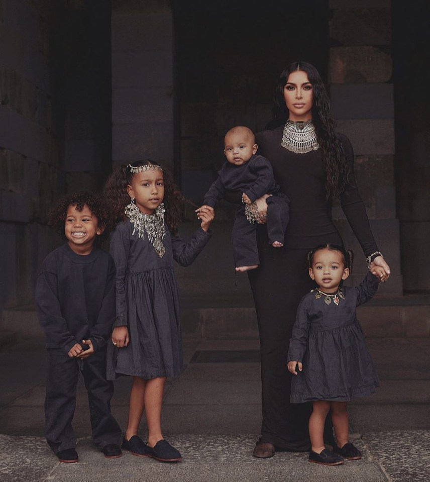  Kim has previously said that four kids is enough