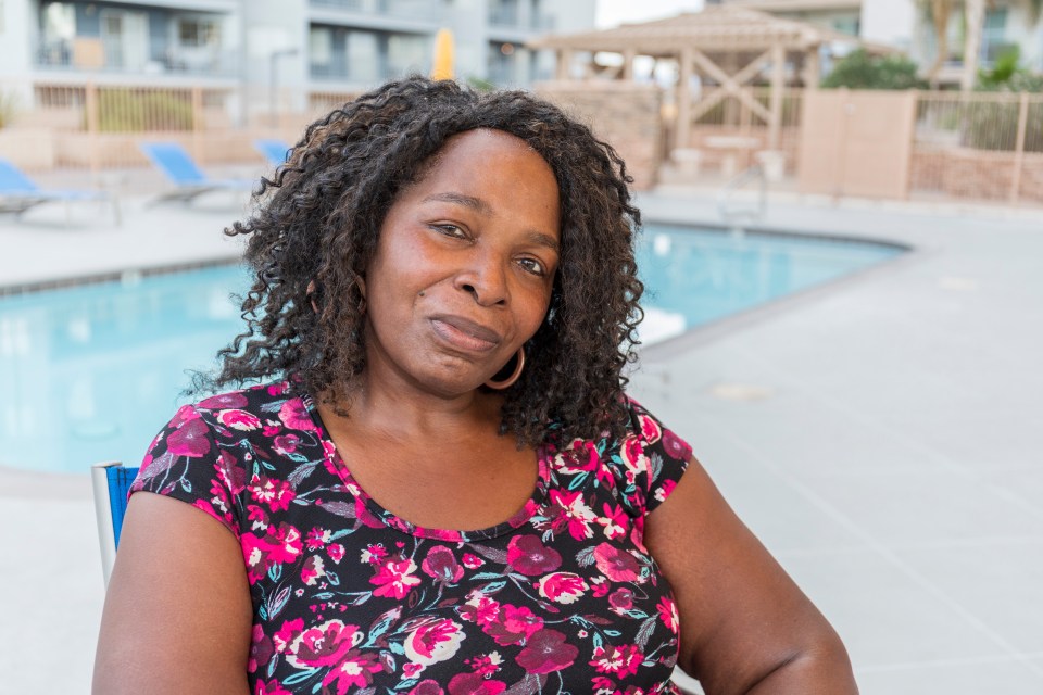 Sabrina Williams in her home city of Las Vegas (Credit: www.thisischriswhite.com)
