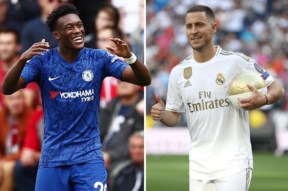  Callum Hudson-Odoi has shined at Chelsea since Eden Hazard's departure
