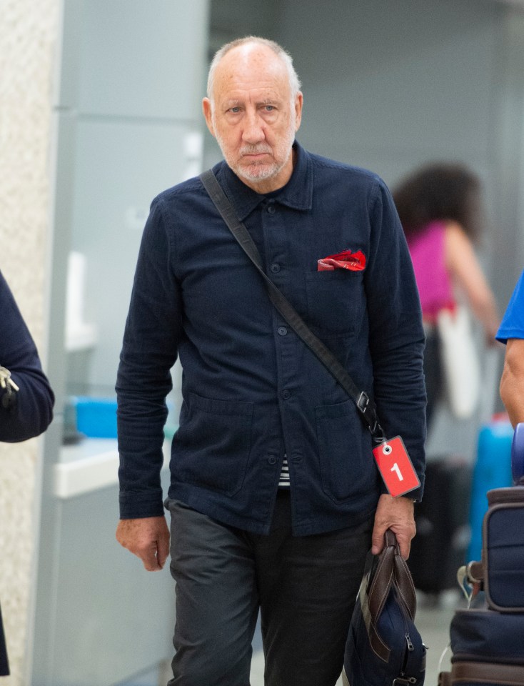  Pete Townshend, pictured in August, has said his arrest in 2003 was the best thing that has ever happened to him