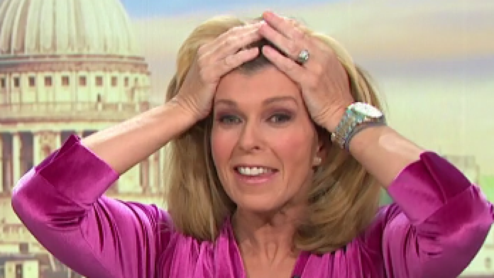  Kate was hugely relieved when she realised she'd been pranked