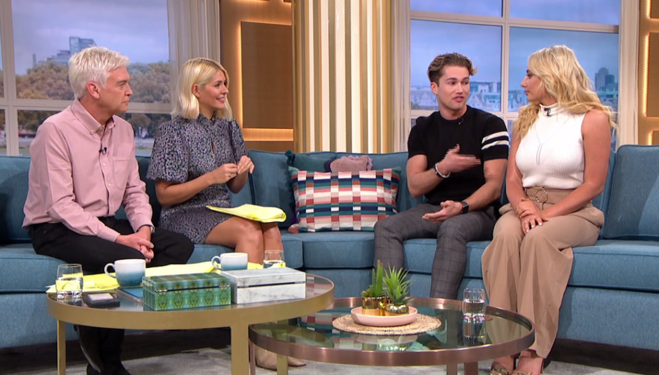  Holly and Phil interviewed the pair on yesterday's This Morning