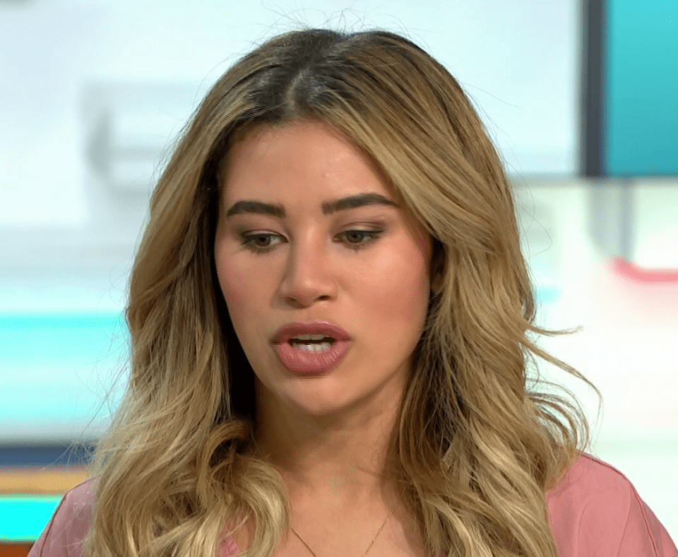  Montana Brown appeared on Good Morning Britain today to discuss sadfishing 