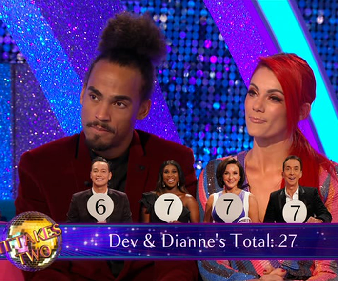  Some felt that Dev and Dianne had been harshly marked by the judges