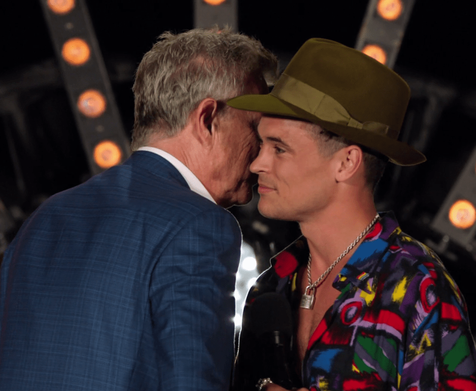  David joined Jonny on stage