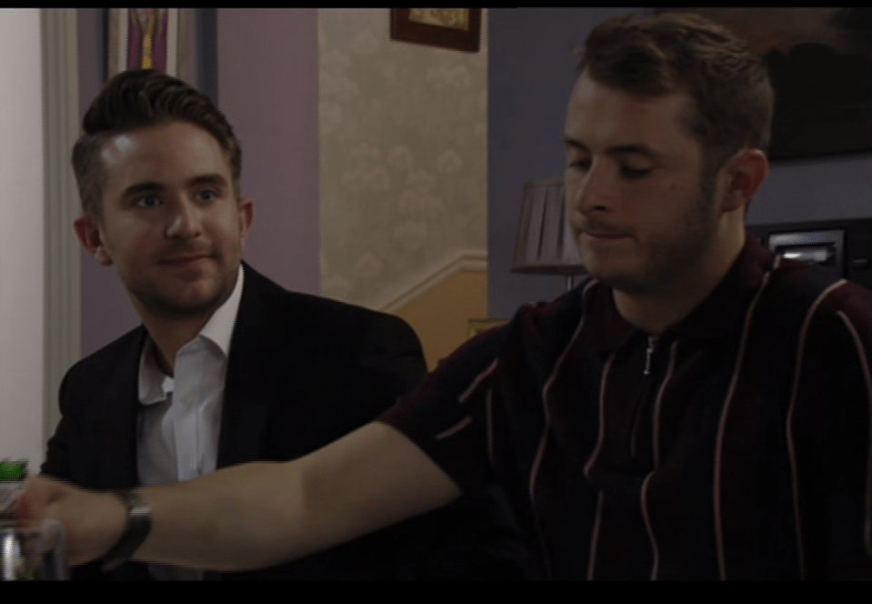  Callum picked up on the tension between the pair