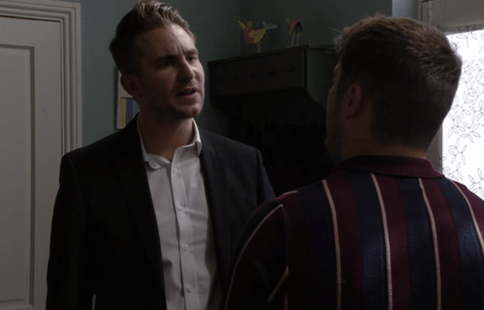  Callum was upset Ben wasn't supporting him