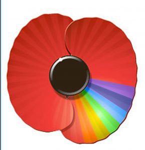  The rainbow poppie remembers those LGBT+ soldiers who died in the war