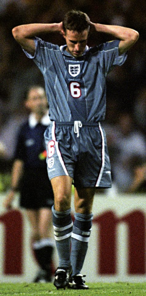 After Englands Euro 96 heartbreak against Germany the kid was never seen again