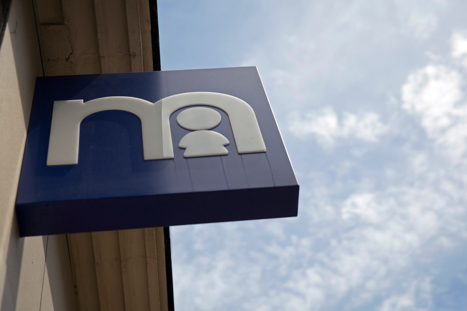 Mothercare shop sign