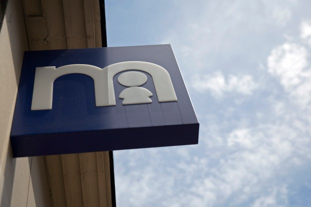 Mothercare shop sign